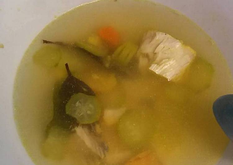 Cara buat Soto oyong ikan tengiri mpasi 8+ Sederhana dan Mudah Dibuat