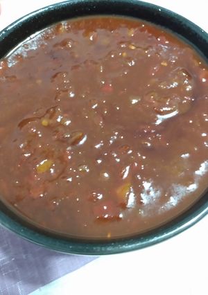 Una foto de Salsa Barbacoa superfácil 🍅🍖