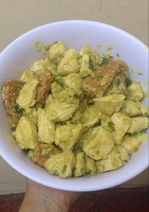 Foto resep Ayam Tempe Cabe Ijo