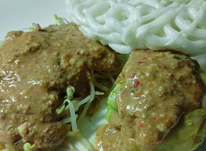 Foto resep 830. Pecel Tauge Ayam Rebus Marinasi ~ Salad Khas Indonesia