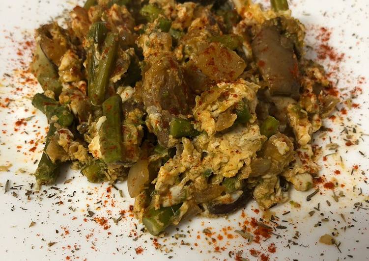 Revuelto de la huerta a mi manera