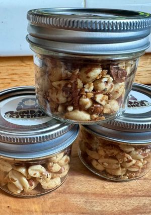 A picture of Adobong Mani (Garlic Peanuts).