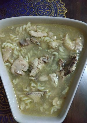 Foto resep 16 Sup ayam makaroni tanpa sayur