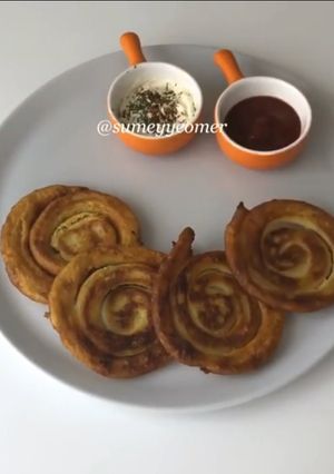 صورة لوصفة بطاطس بطريقه جميله 😍