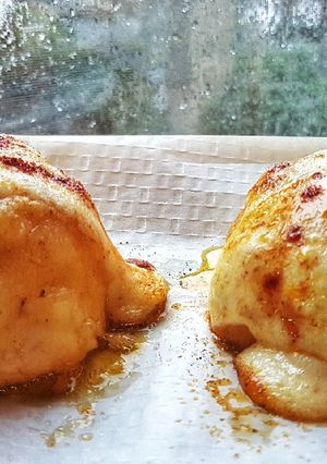 Foto principal de Bomba de Patata rellena de Pulpo a la Camarlenca