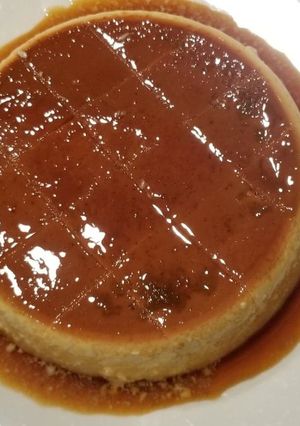 A picture of Flan Cake(French custard)(Bánh Flan).