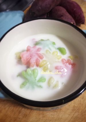 Foto resep 🌼Bubur candil warna warni🌸