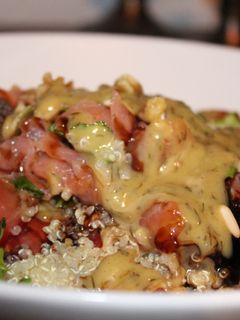 Una foto de Ensalada de quinoa