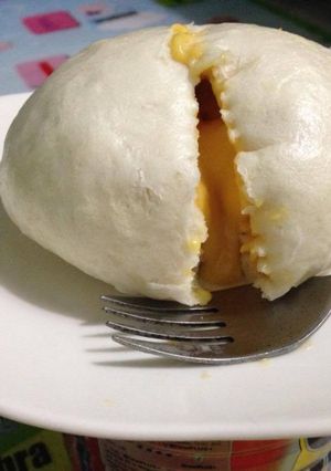 Hình của món Bánh bao Kim sa.