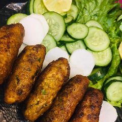 A picture of Chicken Reshmi Kabab.