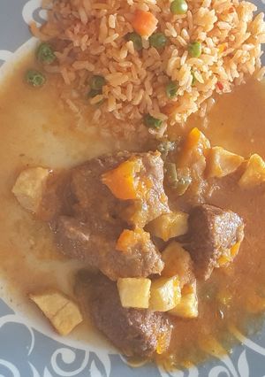 Una foto de Guiso de res en salsa de cerveza