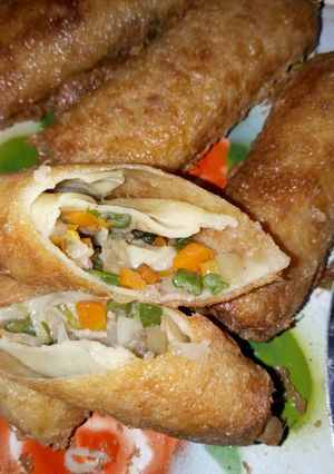Foto resep Lumpia isi sayur anti gagal + kulit lumpia anti gagal