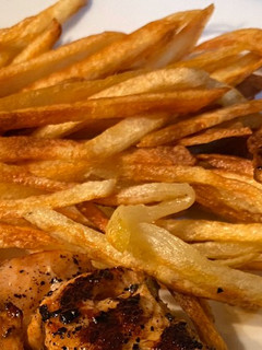 Una foto de Patatas paja