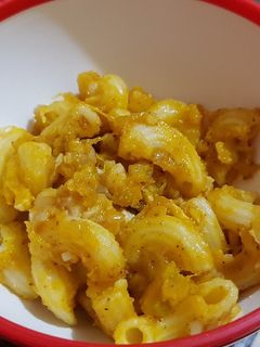Foto resep Makaroni Saus Kabocha MPASI 10 Bulan