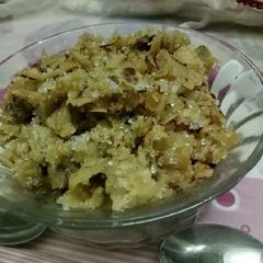 A picture of Roti ka chura.