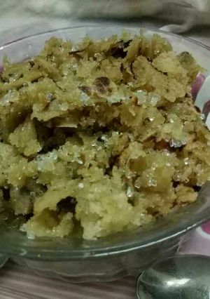 A picture of Roti ka chura.