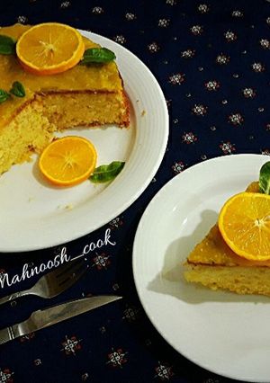 عکسی از دستور کیک پرتقال