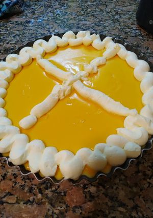 Una foto de Lemon pie súper expres! de 5 ingredientes!🌸