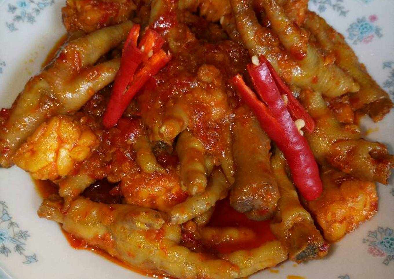 Ceker tempe balado pedas ala momz Kenzi