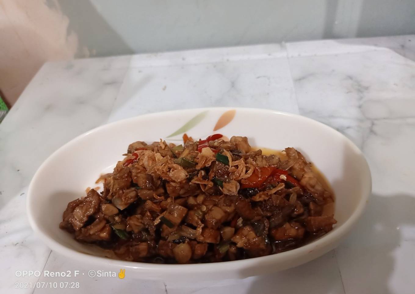 Orek tempe ebi