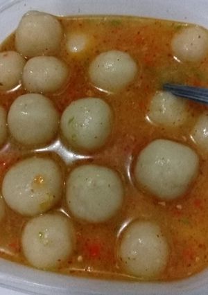 Foto resep Cilok goang pedas