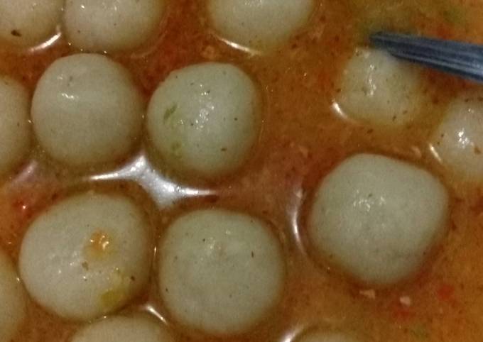 Resep Cilok goang pedas Anti Gagal