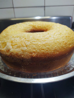 Una foto de Budín de mandarina sin manteca