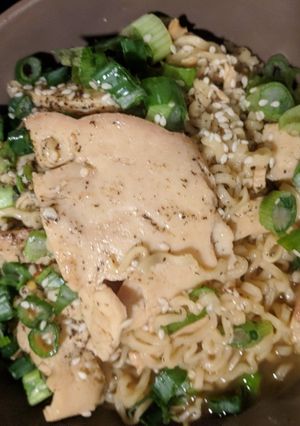 A picture of Simple Chicken Ramen.