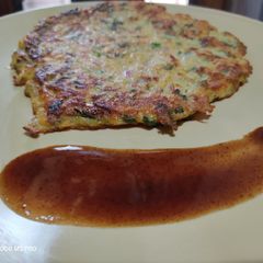 A picture of Oats Egg omelette.