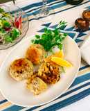 Delicious Fish Cakes with Shiitake Powder