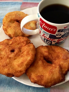 Una foto de Arepa frita