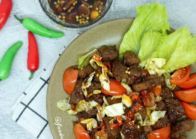 Resep Sate Goreng Bumbu Kecap yang Enak Banget