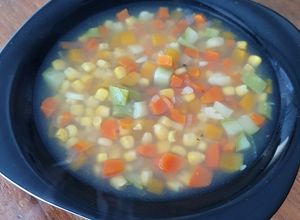 Una foto de Sopa Minestrone light