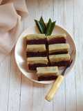 Srikaya Matcha Lapis Brownies