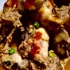 A picture of Vacumized Kasoori Methi Chicken.