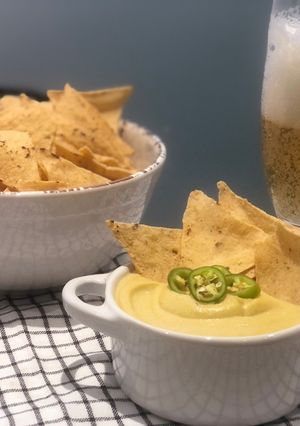 Una foto de 🫕 🧀 Queso untable Vegano 🧀 🫕