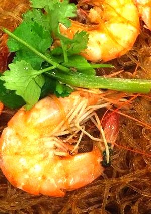 รูปของ กุ้งอบวุ้นเส้น