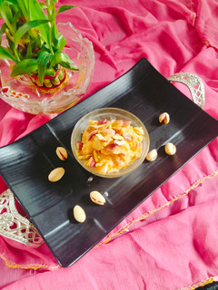 A picture of Kashmiri Halwa ❤️❤️.