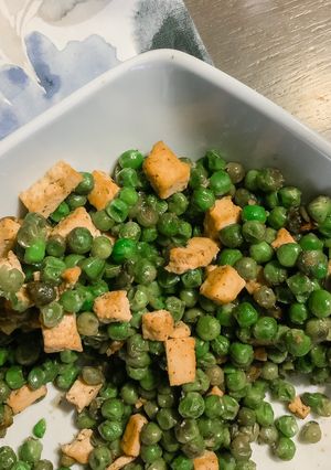 Una foto de Guisantes con tofu