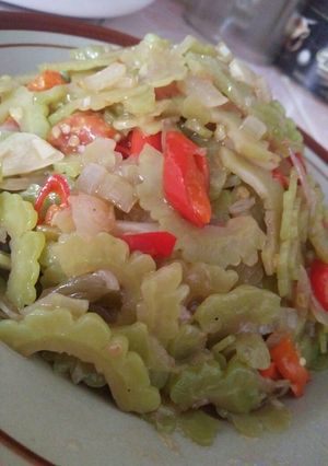 Foto resep Tumis pare saos tiram