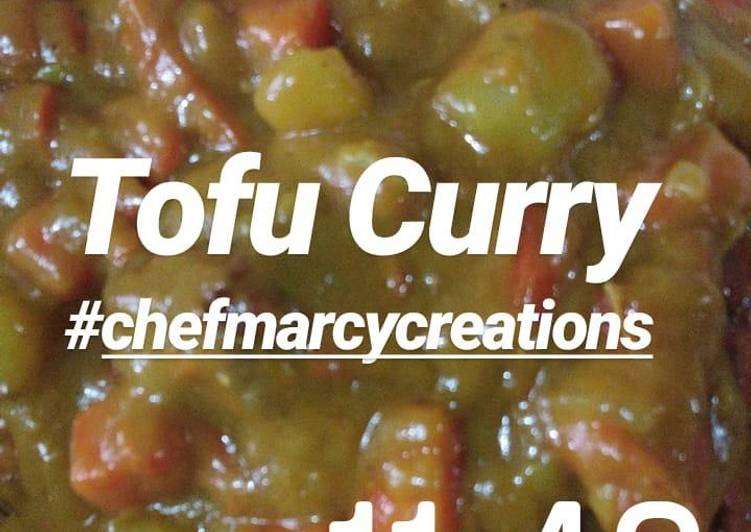 Recipe of Award-winning Chef Marcy&#39;s Tofu Curry