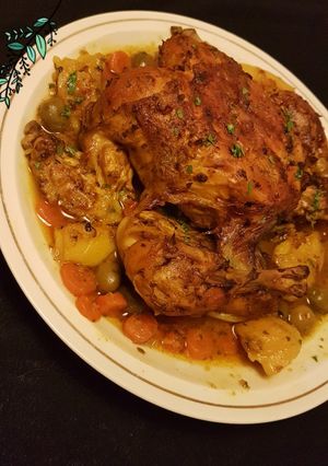 Une photo de Tajine olive au poulets