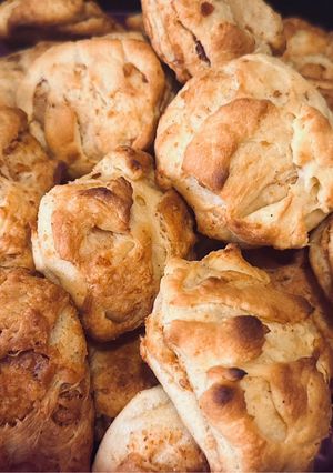 Tepertős pogácsa recept fotója