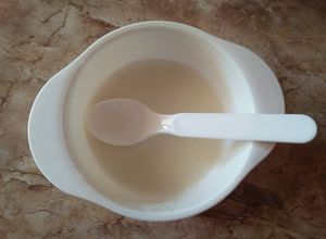 Foto resep Mpasi pure pear with evoo 6+