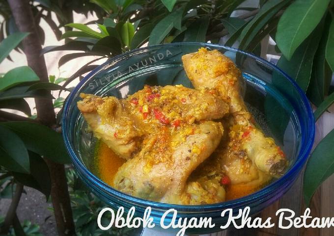 Oblok Ayam Khas betawi