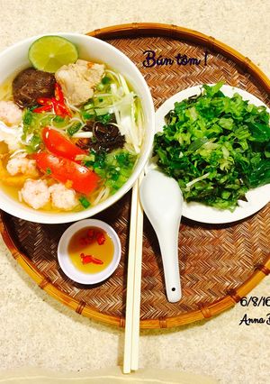 Hình của món Bún tôm tươi !.