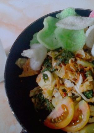 Foto resep Lotek / Vegetables Salad