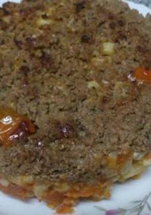 صورة لوصفة طاجن مكرونه باللحمه المفرومه