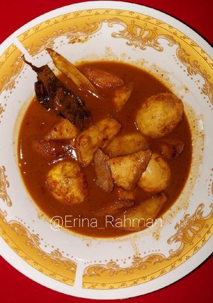 Foto resep Semur Telur, Kentang dan Tahu