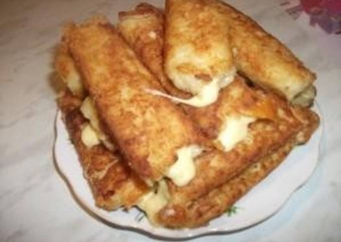 Хрустящие картофельные палочки с сыром
